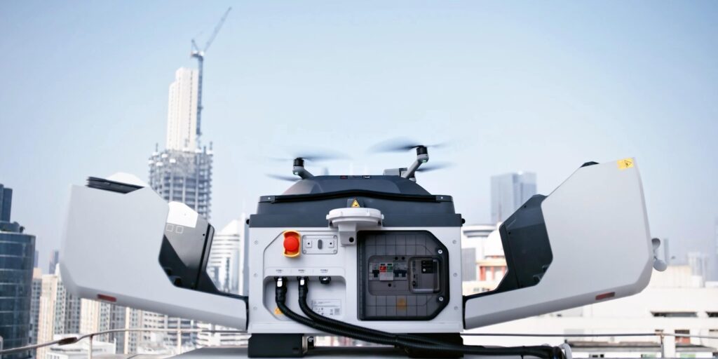 dji dock 3 used for infrastructure inspections.