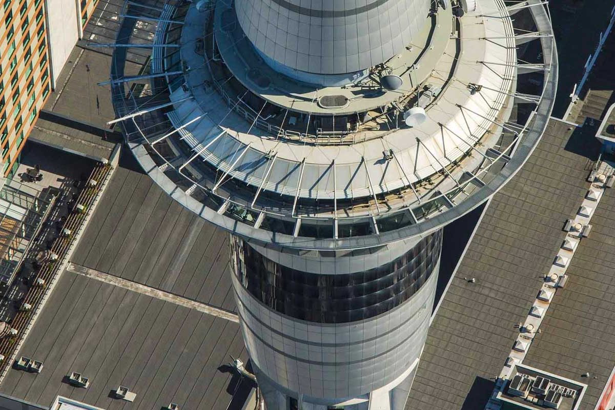 Auckland Drone Photography Sky Tower